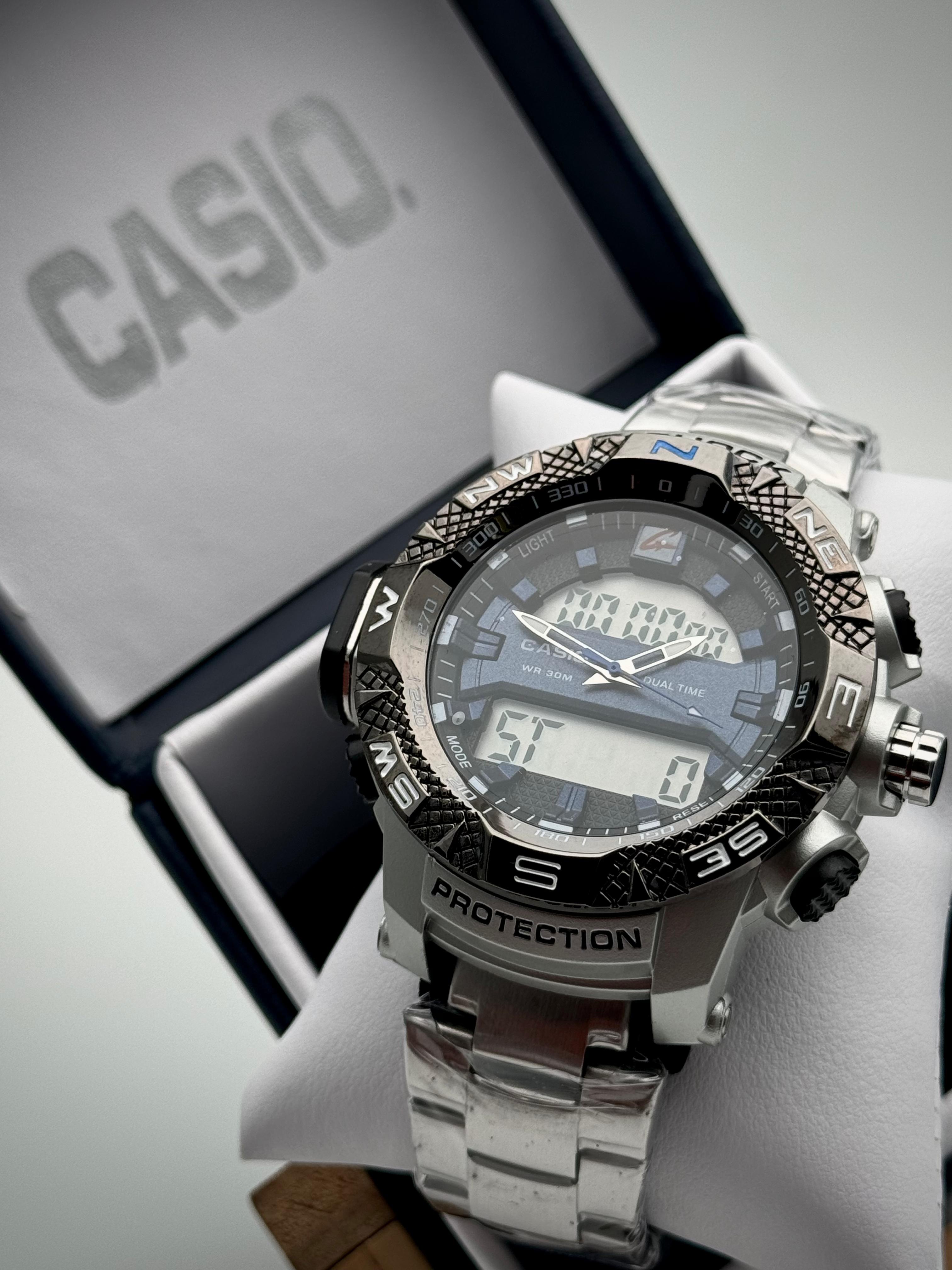 RELOJ CASIO DOBLE HORA R14