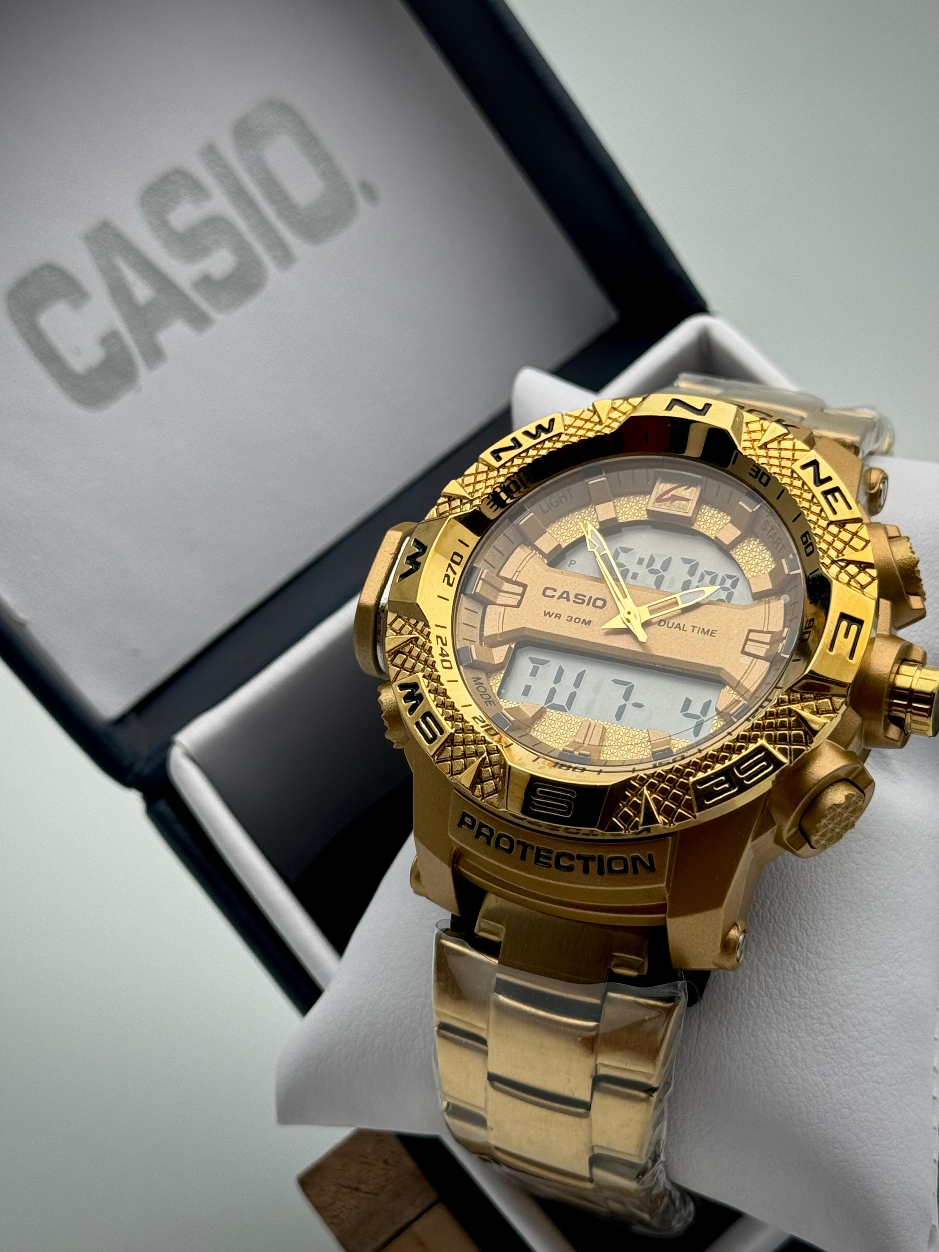 RELOJ CASIO DOBLE HORA R14