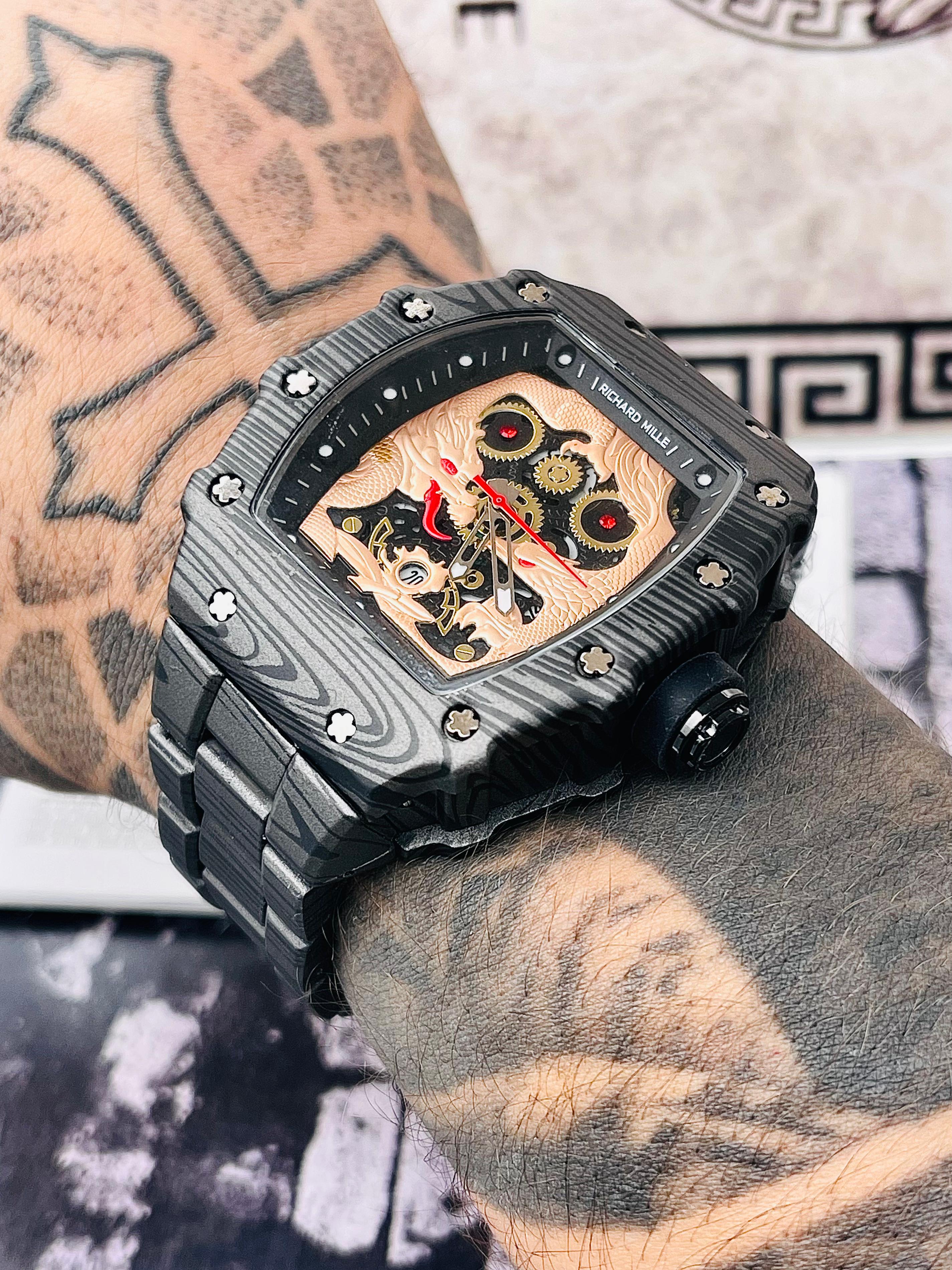 RELOJ RICHARD MILLE METÁLICO DRAGÓN