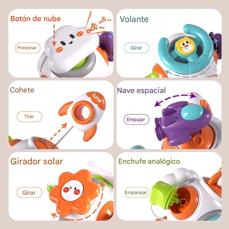COHETE DIDÁCTICO 6 EN 1 🚀 EL JUGUETE QUE IMPULSA SU DESARROLLO ✔