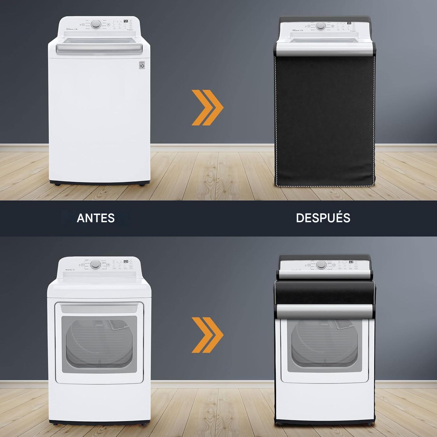 FUNDA PARA LAVADORA – PROTECCIÓN CONTRA AGUA, SOL Y POLVO ✔