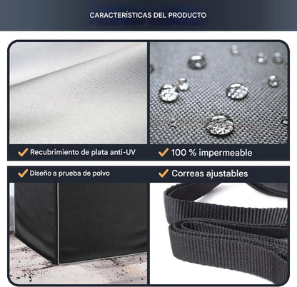 FUNDA PARA LAVADORA – PROTECCIÓN CONTRA AGUA, SOL Y POLVO ✔