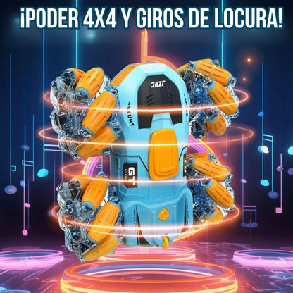 CARRO ACROBÁTICO 360° 6 EN 1 CONTROL POR GESTOS Y REMOTO