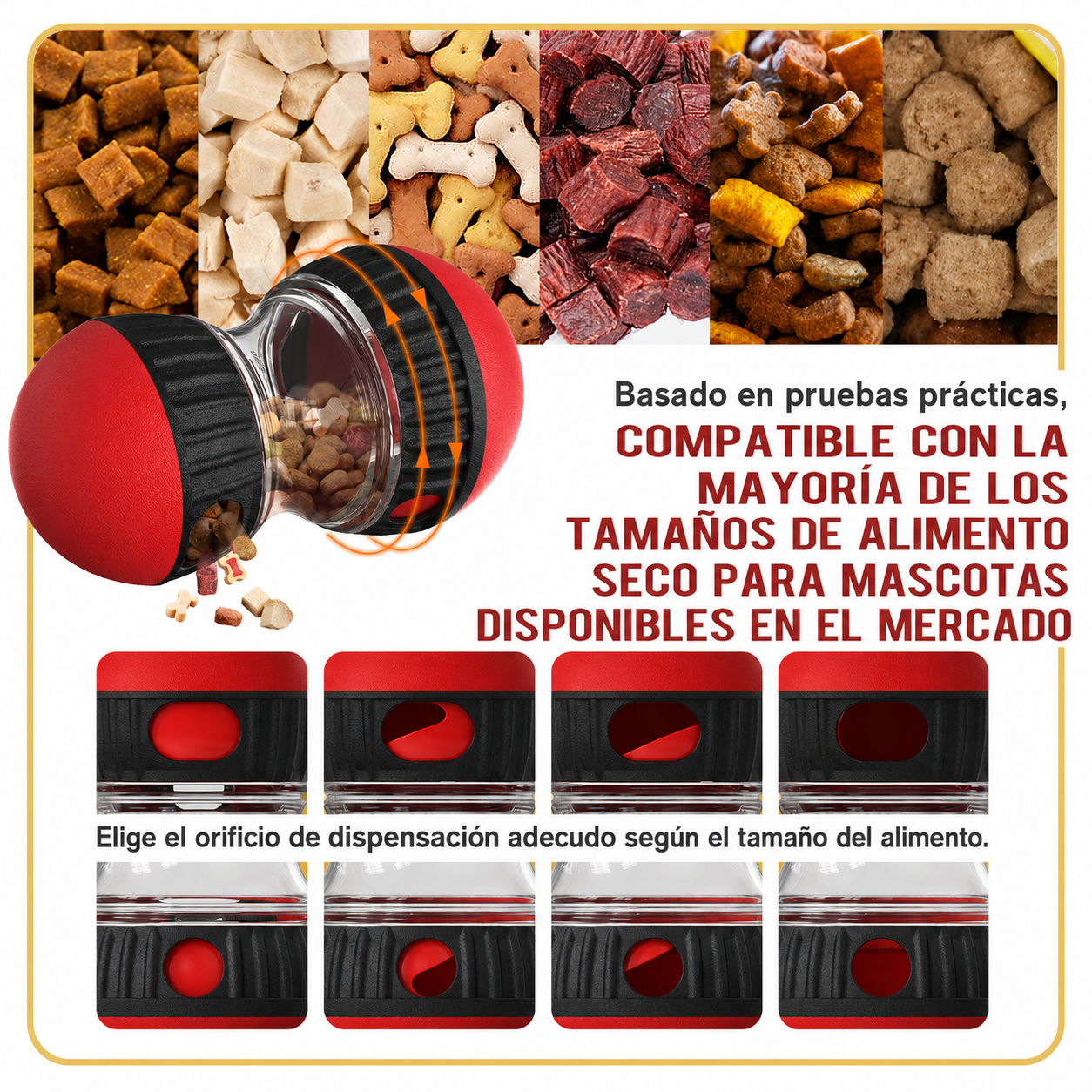 JUGUETE INTERACTIVO PARA PERROS – MENOS ANSIEDAD Y MÁS DIVERSIÓN ✔️