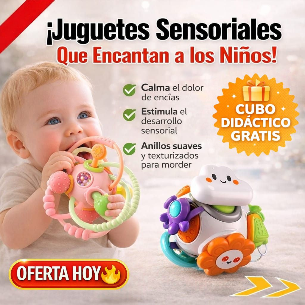 😣 Calma la Dentición de tu Bebé en Minutos + Llévate un Cubo Didáctico GRATIS