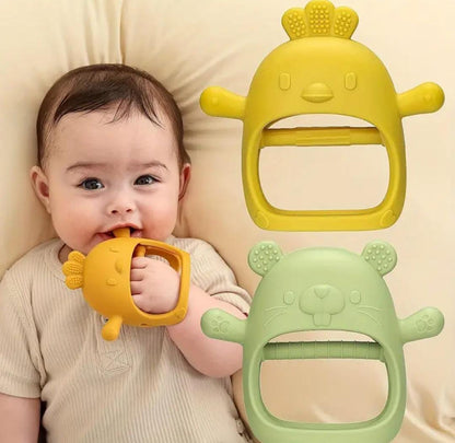 Guante Para La Dentición en Silicona – Suave, Seguro y Divertido ✔