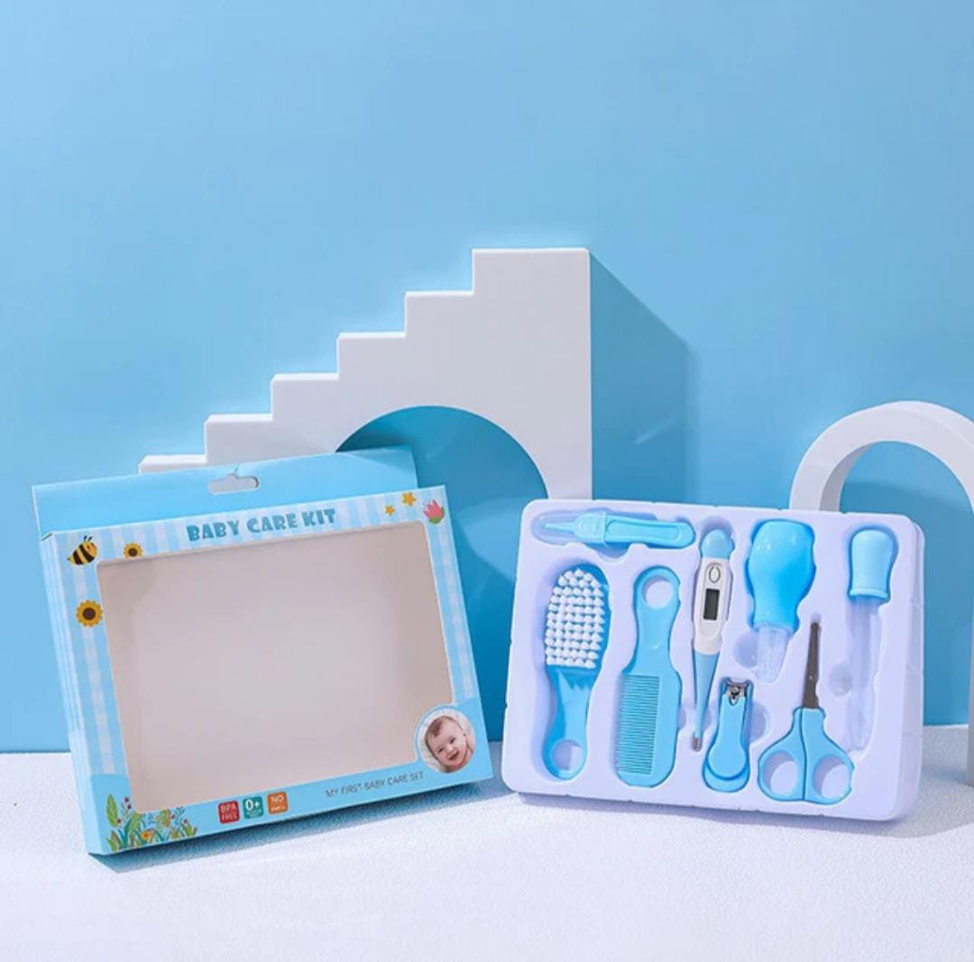 Kit Para Bebe Aseo 10 Piezas + Guante Llama Dientes ✔