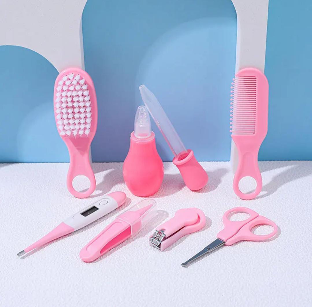 Kit Para Bebe Aseo 10 Piezas + Guante Llama Dientes ✔