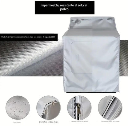 FUNDA PARA LAVADORA – PROTECCIÓN CONTRA AGUA, SOL Y POLVO ✔