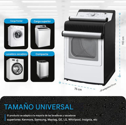 FUNDA PARA LAVADORA – PROTECCIÓN CONTRA AGUA, SOL Y POLVO ✔