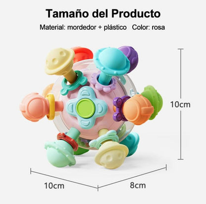 JUGUETE SENSORIAL DE DENTICIÓN PARA BEBÉS – ALIVIO Y DIVERSIÓN TODO EN UNO✨