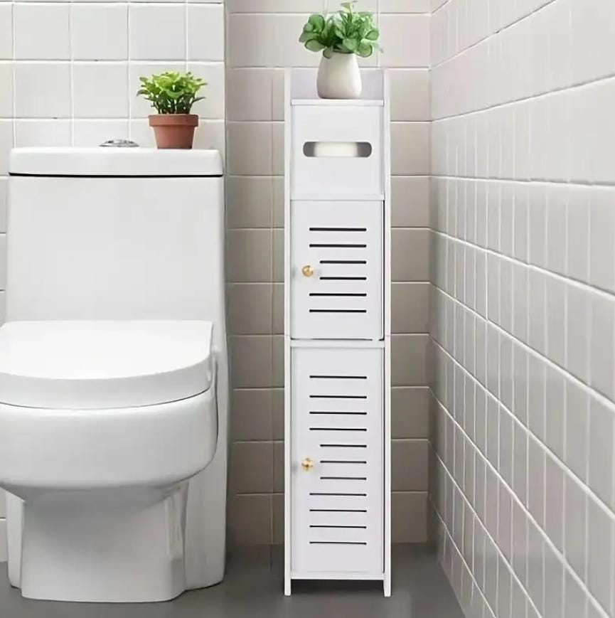 ORGANIZADOR DE BAÑO MULTIFUNCIONAL – ¡AHORRA ESPACIO Y MANTÉN TODO EN ORDEN! ✔