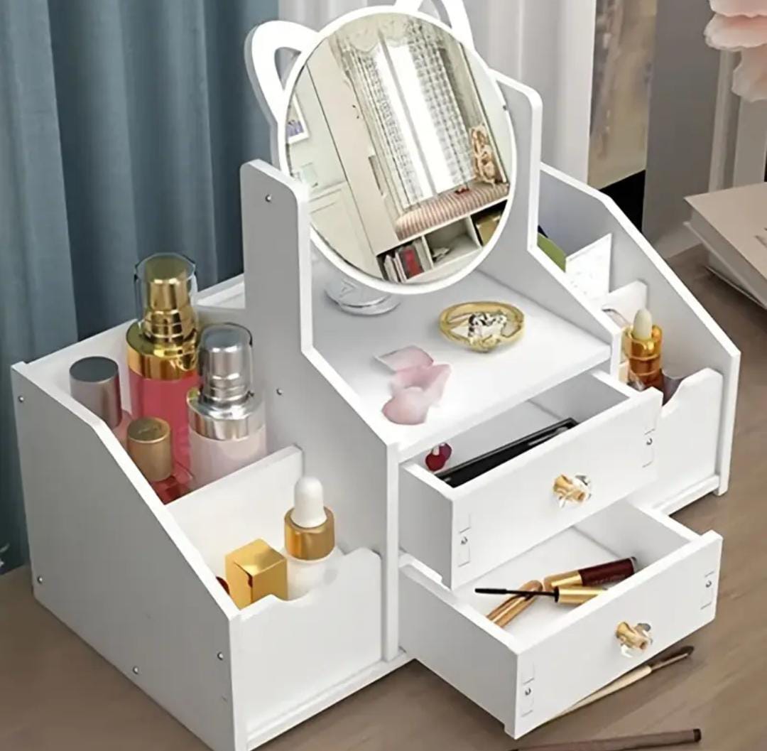 MINI TOCADOR ORGANIZADOR DE MAQUILLAJE ✔