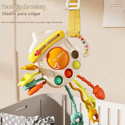 JUGUETE SENSORIAL 7 EN 1 🍼 ALIVIA DENTICIÓN Y CALMA AL INSTANTE ✔