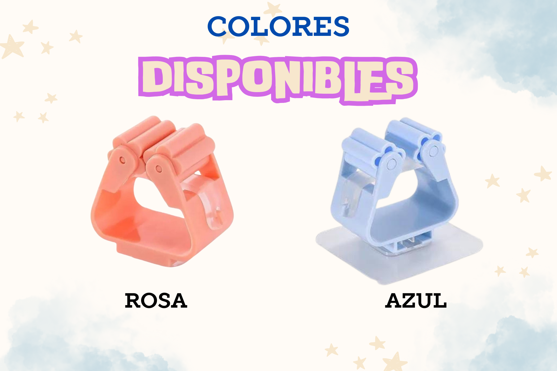 PACK DE 6 SOPORTES ORGANIZADOR ESCOBAS Y TRAPEROS ✔