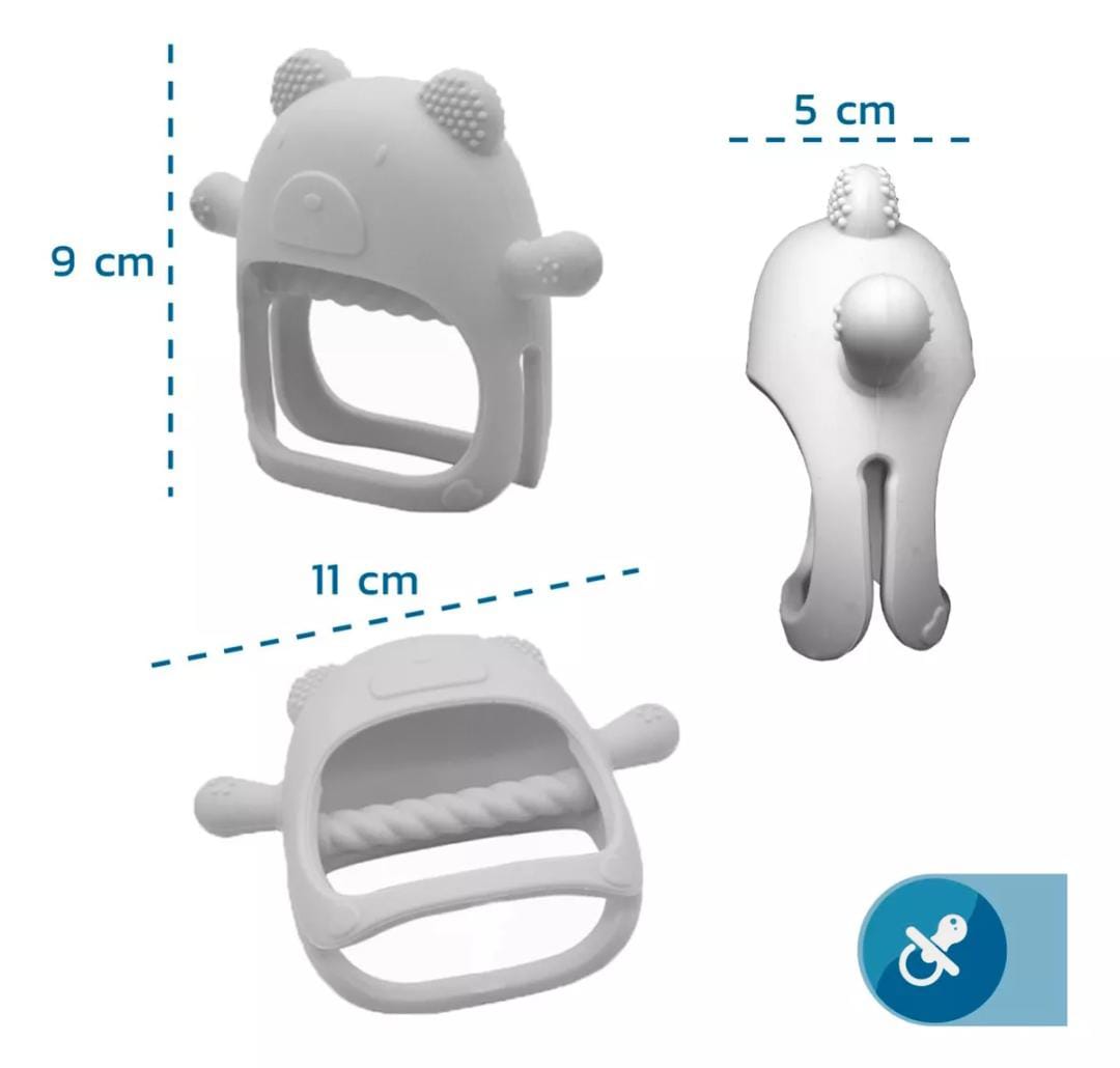 Guante Para La Dentición en Silicona – Suave, Seguro y Divertido ✔