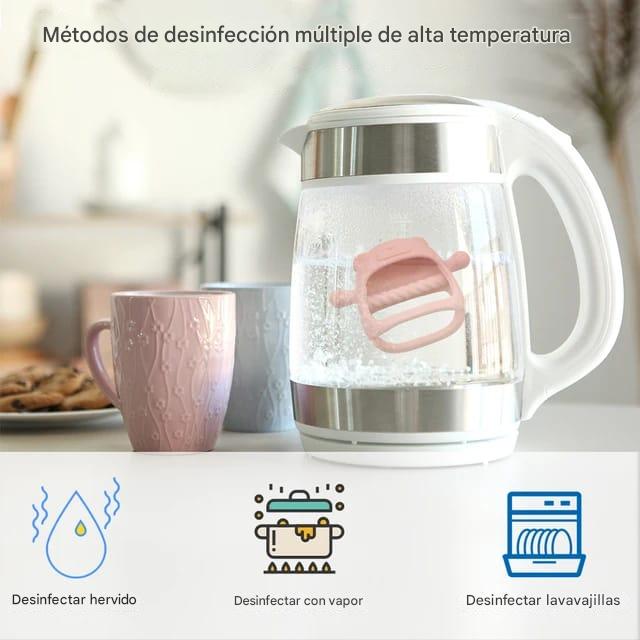 Guante Para La Dentición en Silicona – Suave, Seguro y Divertido ✔