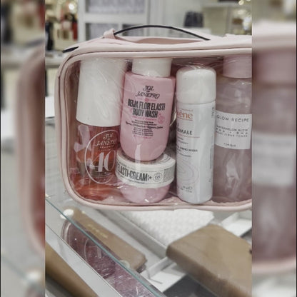 COSMETIQUERA ORGANIZADORA IMPERMEABLE – MAQUILLAJE SIEMPRE PROTEGIDO Y A LA MANO