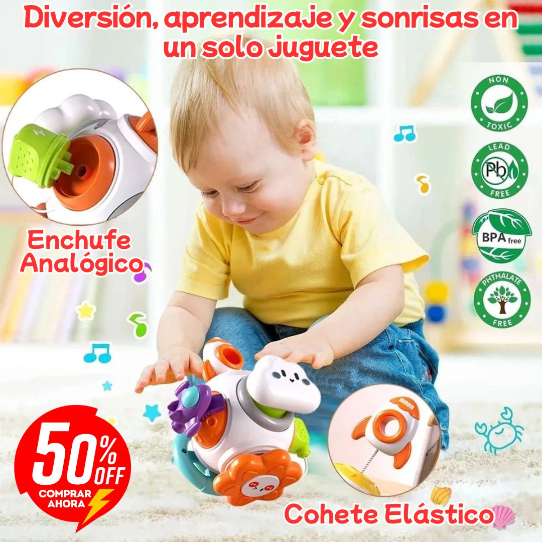 COHETE DIDÁCTICO 6 EN 1 🚀 EL JUGUETE QUE IMPULSA SU DESARROLLO ✔