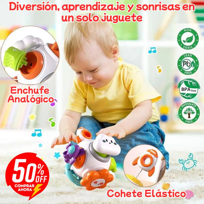 COHETE DIDÁCTICO 6 EN 1 🚀 EL JUGUETE QUE IMPULSA SU DESARROLLO ✔